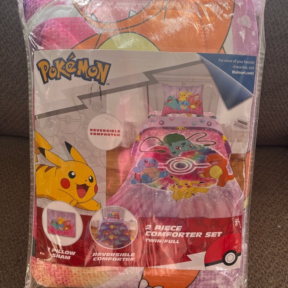Pokemon Bedding New Pokmon Comforter Set Poshmark